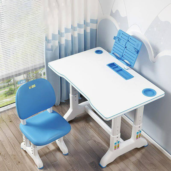 Multifunctional Childrens Study Desk with Chair image 0