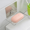 Magic Sticker Detachable Stainless Steel Bath Soap Holder image 1
