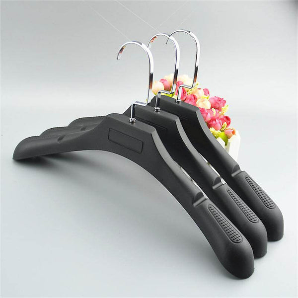 Wide Plastic Hanger with Anti Slip Surface image 3