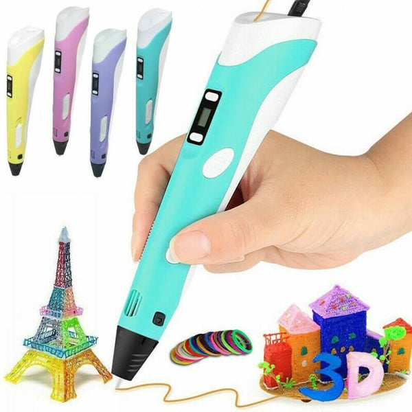 3D Printing Doodle Arts Craft Drawing USB Pen Set image 0