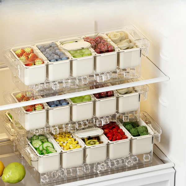 5-Section Divided Snack Server