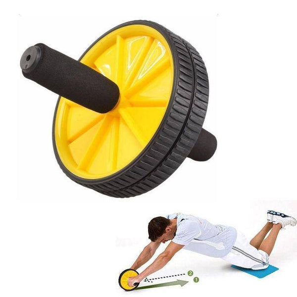 AB Exercise Wheel for core strengthening and toning at-home workouts.