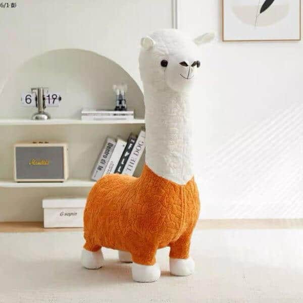 Kids Llama Shaped Stool image 4