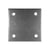 Perfect Dealz 100 x 100mm Steel Base Plate 3mm thick with Holes