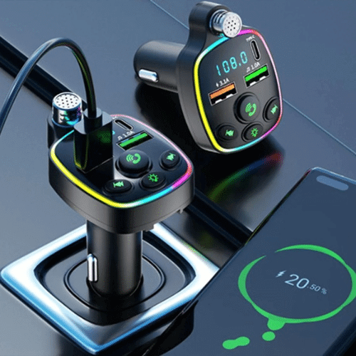 Perfect Dealz RGB Car FM Transmitter