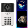 Mini Home & Outdoor Movie Projector showing compact design for portable cinema experiences.