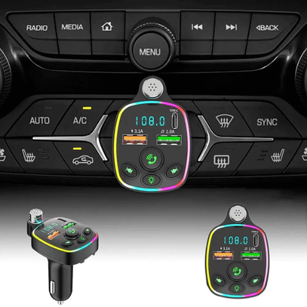 Perfect Dealz RGB Car FM Transmitter