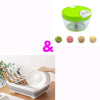 Collapsible Folding Caravan Dish Drainer Plus Speedy Chopper image 0