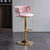 Velvet Swivel Luxury Bar Stool image 0
