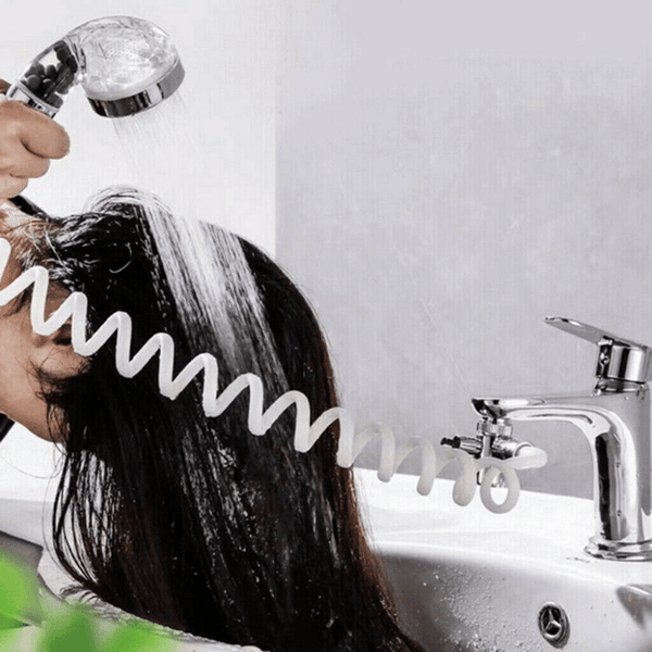 Perfect Dealz Retractable Shower Head or Sink Hose Water Pipe Faucet Bathroom Tap