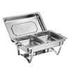 Perfect Dealz Double Grid Rectangle Chafing Dish