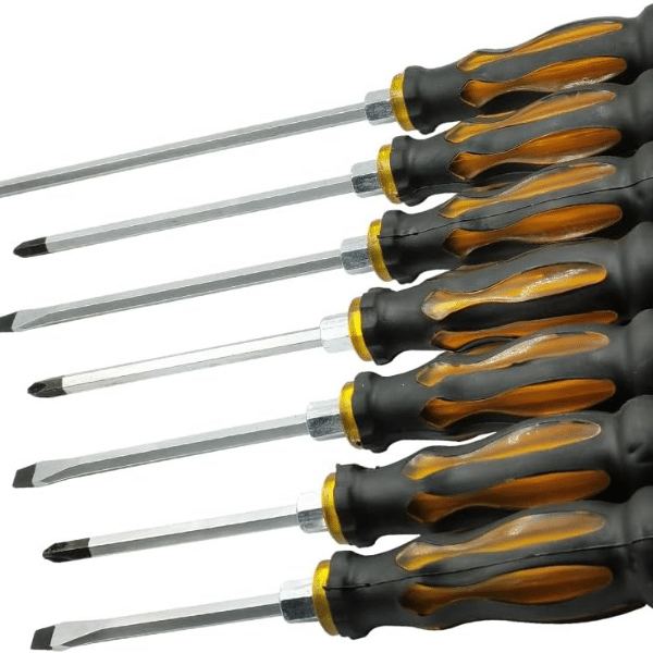 Perfect Dealz 7 Piece Durable Multi-Size Screwdriver Set