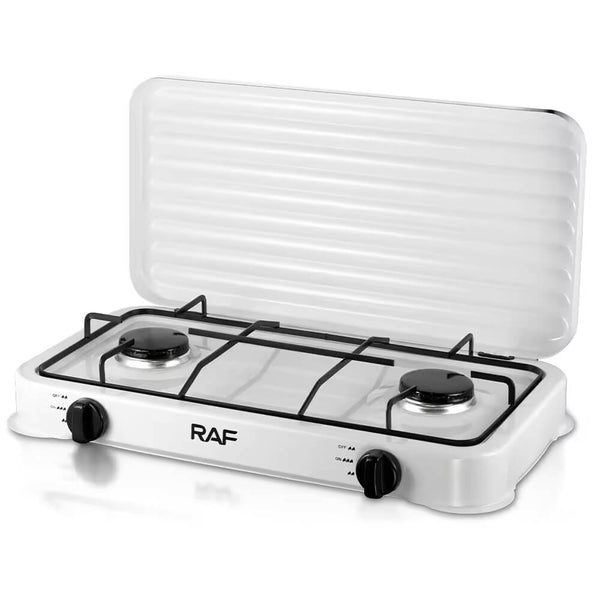 Perfect Dealz Portable Stainless Steel Two Cooktops Gas Stove