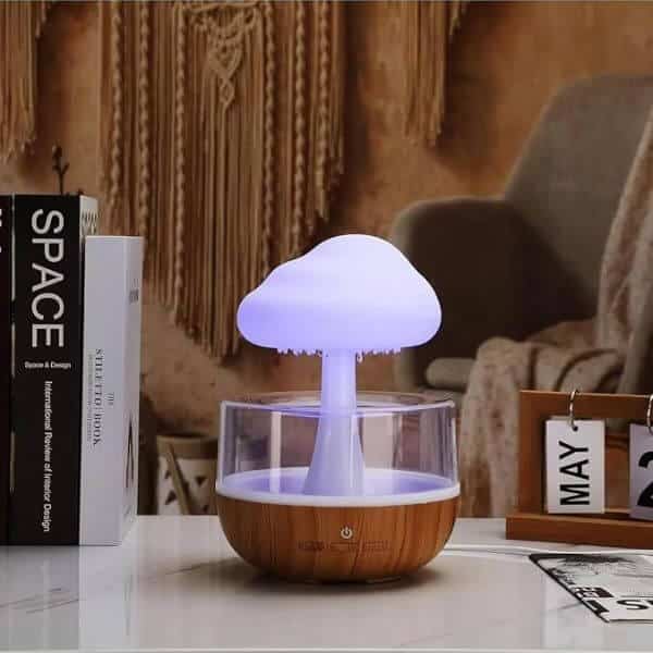 Color Changing Rain Cloud Humidifier image 0