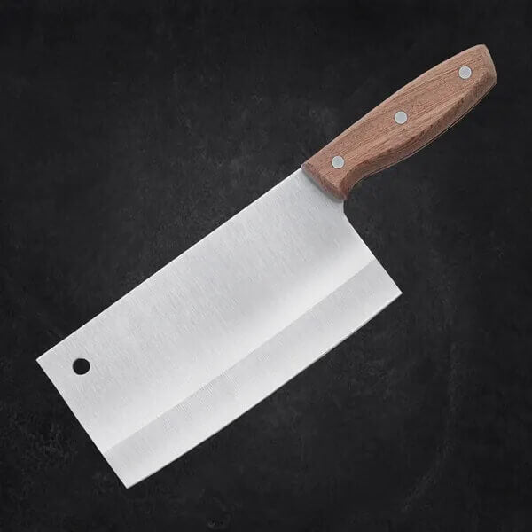 Perfect Dealz Chinese Cleaver Knife with Wooden Handle