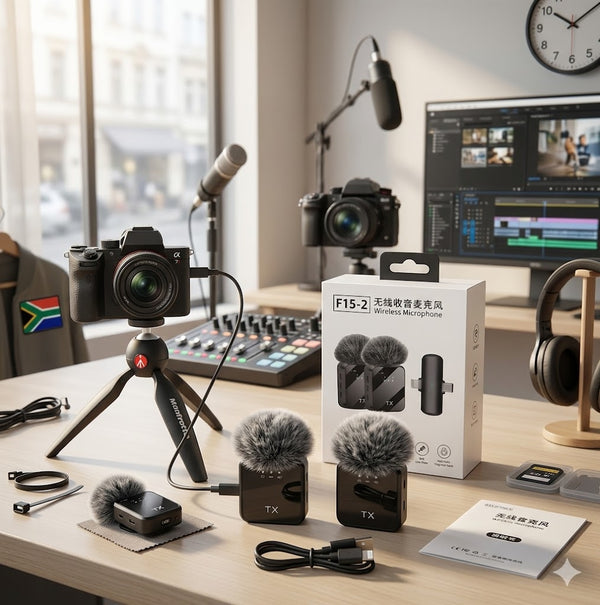 F15 Noise Cancelling Wireless Collar Microphone