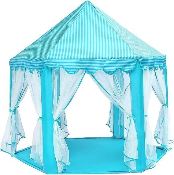 Kids Prince Princess Castle Play Tent image 2
