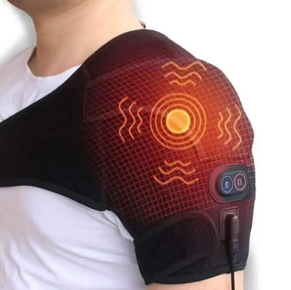 Electric Adjustable Pain Relief Heated Shoulder Brace image 0