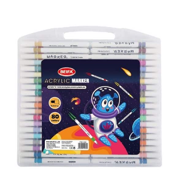 Perfect Dealz 48 Colours Acrylic Marker