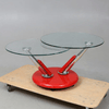 Perfect Dealz Swivel Glass Coffee Table
