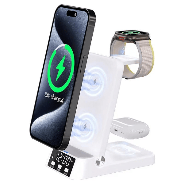 Perfect Dealz 4 in 1 Smart Foldable Compact Wireless Charging Stand