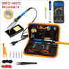 60W Soldering Iron Kit with Digital Multimeter image 1