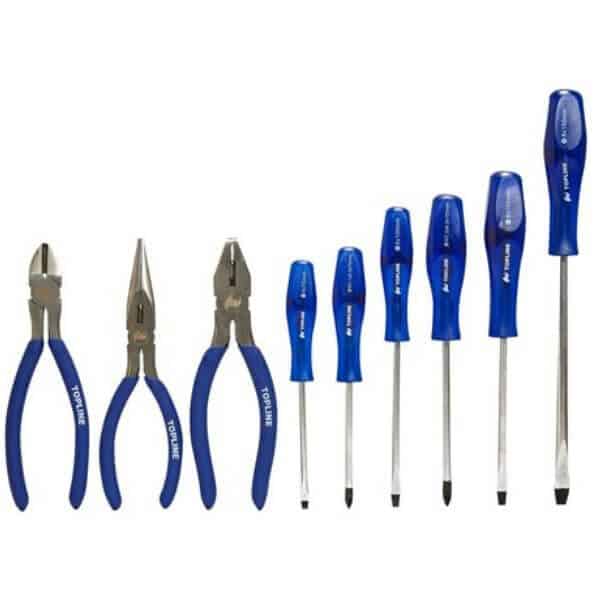 Perfect Dealz 9 Piece Screwdriver and Plier Set