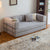 Modern Space-Saving Convertible Sofa Bed with plush cushions and seating, ideal for small living spaces.
