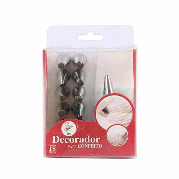 Perfect Dealz 15 Piece Cake Decorating Set