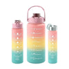 Set of 3 Motivational Water Bottles image 1