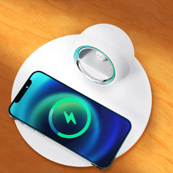Perfect Dealz Creative 2-in-1 Wireless Charger & Night Light