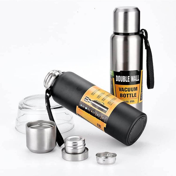 1.5L Stainless Steel Thermos Portable Vacuum Flask image 0