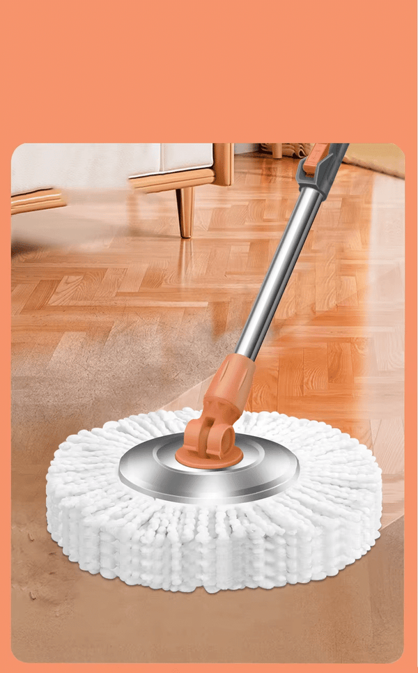 360� Rotating Microfibre Magic Spin Mop & Bucket image 6