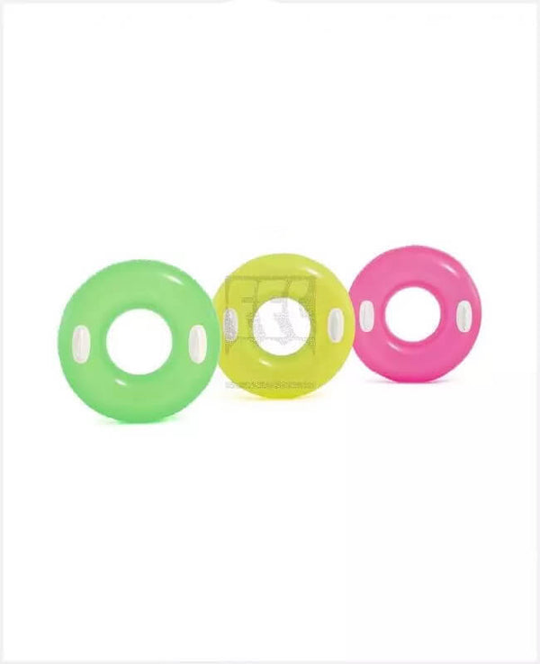 Inflatable Swim Ring Tubes with Handles image 2