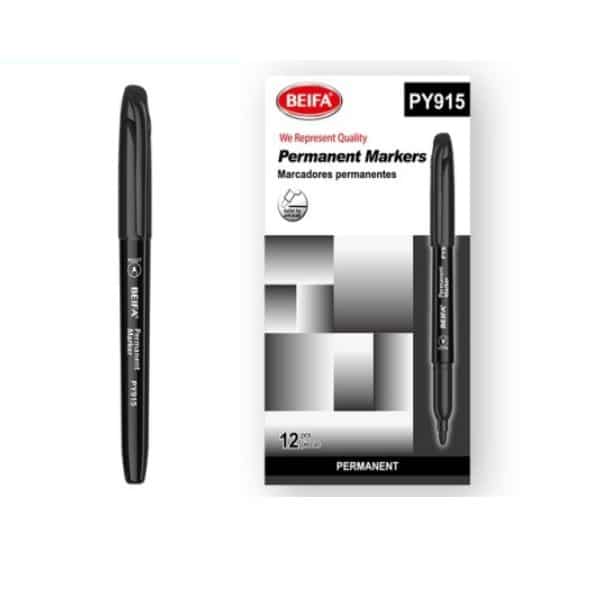 Perfect Dealz Permanent Markers Pack of 12 (2.0)