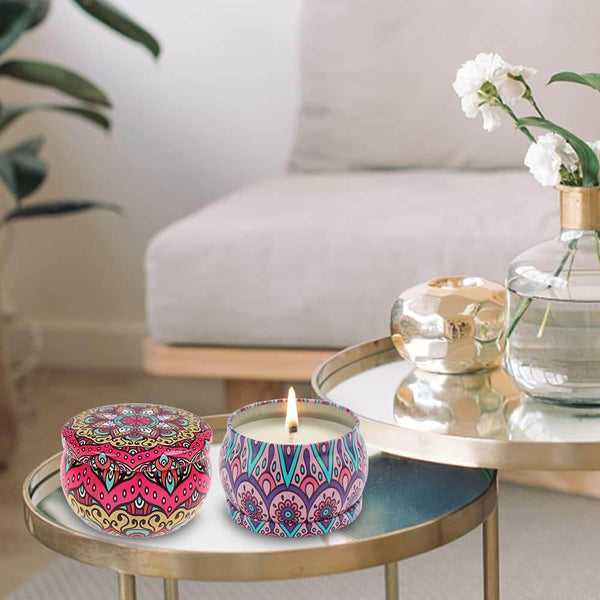 4 Pack Scented Candles image 2