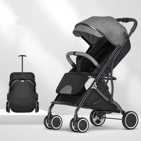 3 in 1 Adjustable Luxury Baby Stroller image 1
