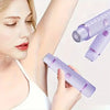 2-in-1 Electric Facial and Body Hair Remover in use for smooth underarm hair removal.