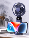 Perfect Dealz Portable Digital Display Mini Handheld Fan