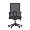 Ease Pro Adjustable Office Chair back view showcasing ergonomic design and modern aesthetic.