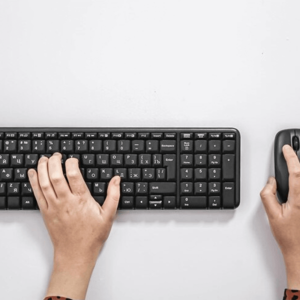 Perfect Dealz Portable Computer Wireless Keyboard Set and Mouse