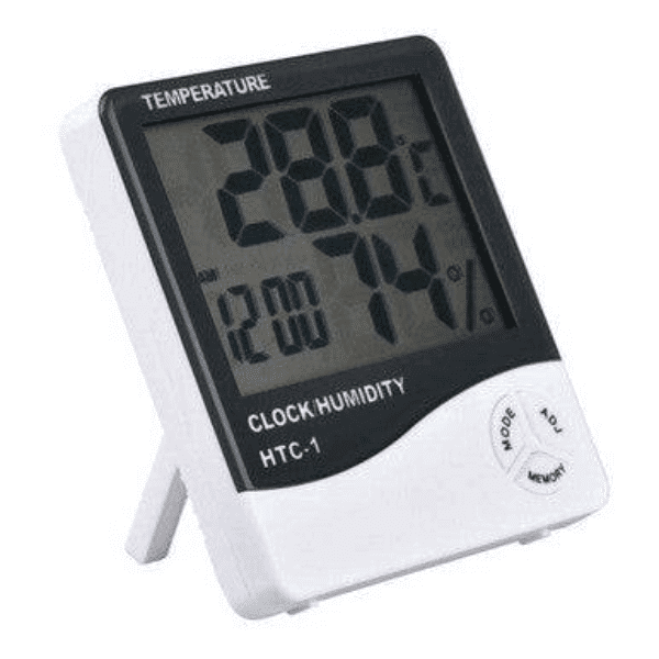 Perfect Dealz Digital Thermometer & Hygrometer with LCD Display