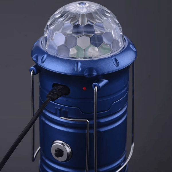 LED Emergency Camping Light with Rotating Stage Star Light image 2