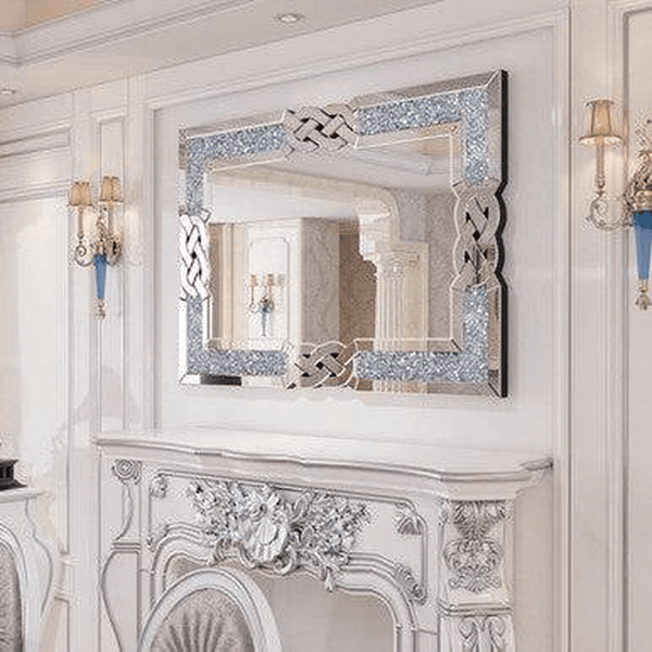 Perfect Dealz Elegant Patterned Wall Mirror