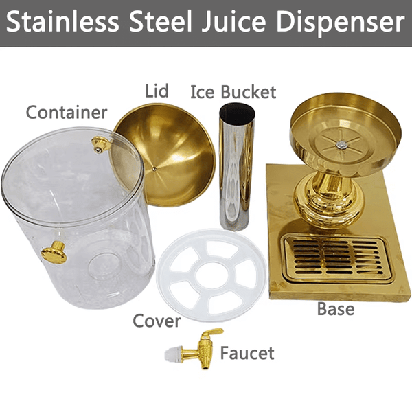 Perfect Dealz Stainless Steel Beverage Dispenser 8L