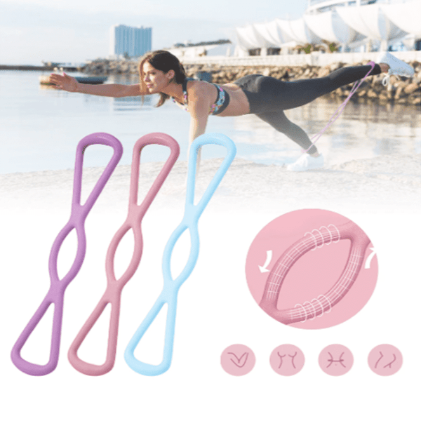 8 Yoga Character Pull Rope image 0