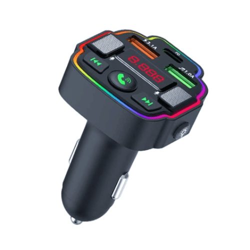 Perfect Dealz Bluetooth FM Transmitter with Dual USB Charger