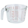 Heat-Resistant Glass Measuring Cup with Handle