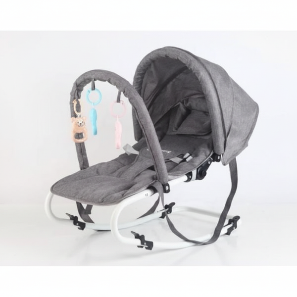 Cotton Polyester Blend Rocker and Bouncer Baby Bouncer