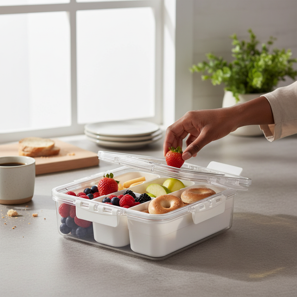 Multi-Compartment Fresh-Store Organizer